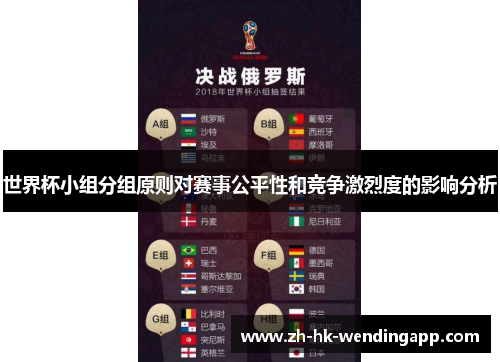 世界杯小组分组原则对赛事公平性和竞争激烈度的影响分析